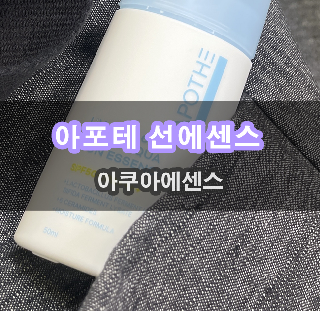  가을 겨울 선에센스추천 할만한 제품 아포테
