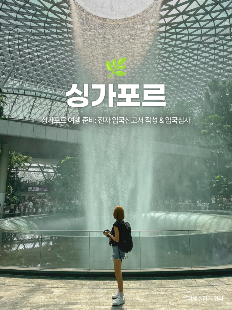  싱가포르 입국신고서 온라인 작성부터 초스피드 입국심사 후기까지