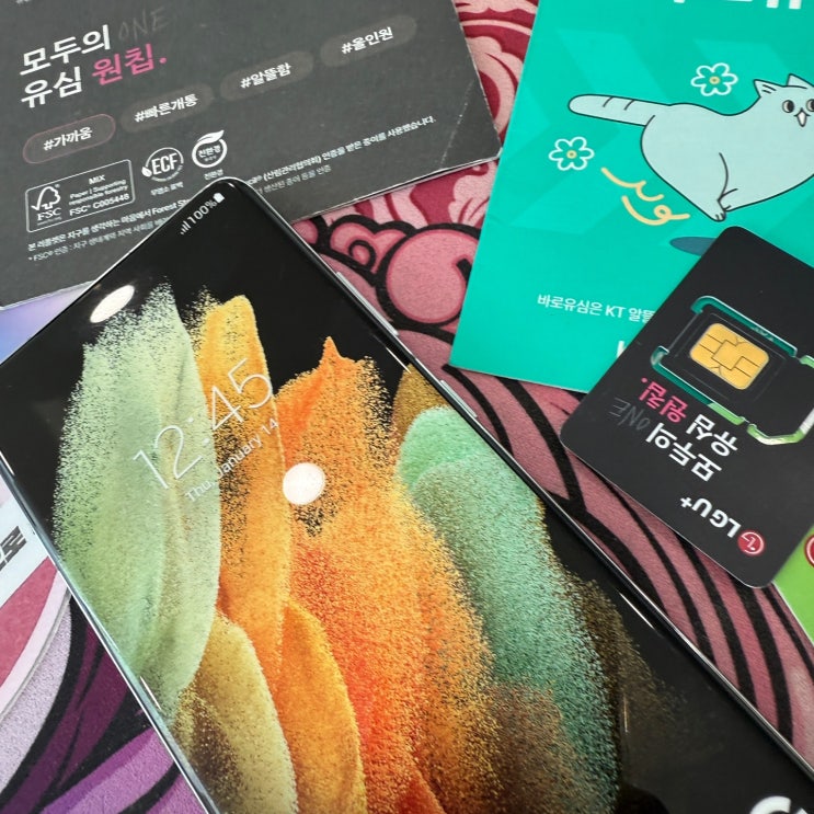  편의점 유심 가격 lg유플러스 셀프개통