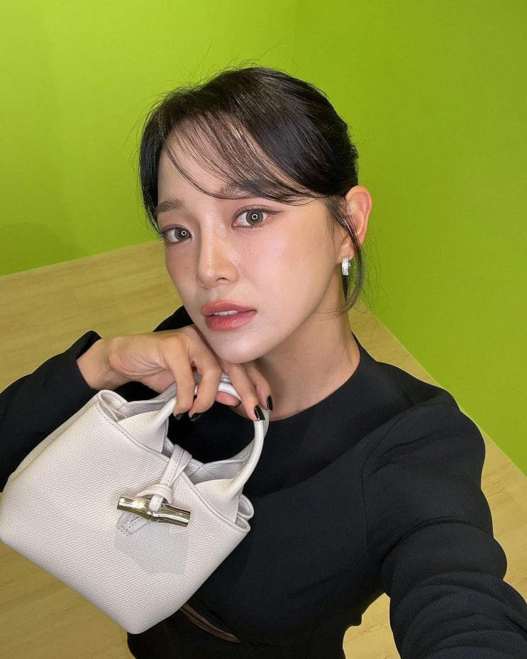  20대 여자 대학생의 센스 200% 인기 명품 캠퍼스 가방으로 고급스런 감성이 더해진 브랜드 롱샴의 르로조백 정보 w. 김세정