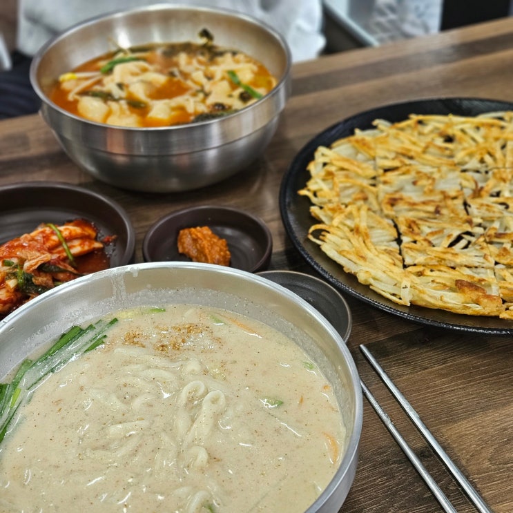  경산 중방동 맛집 홈플러스 인근 들깨 칼국수 맛집 칼국수 한그릇