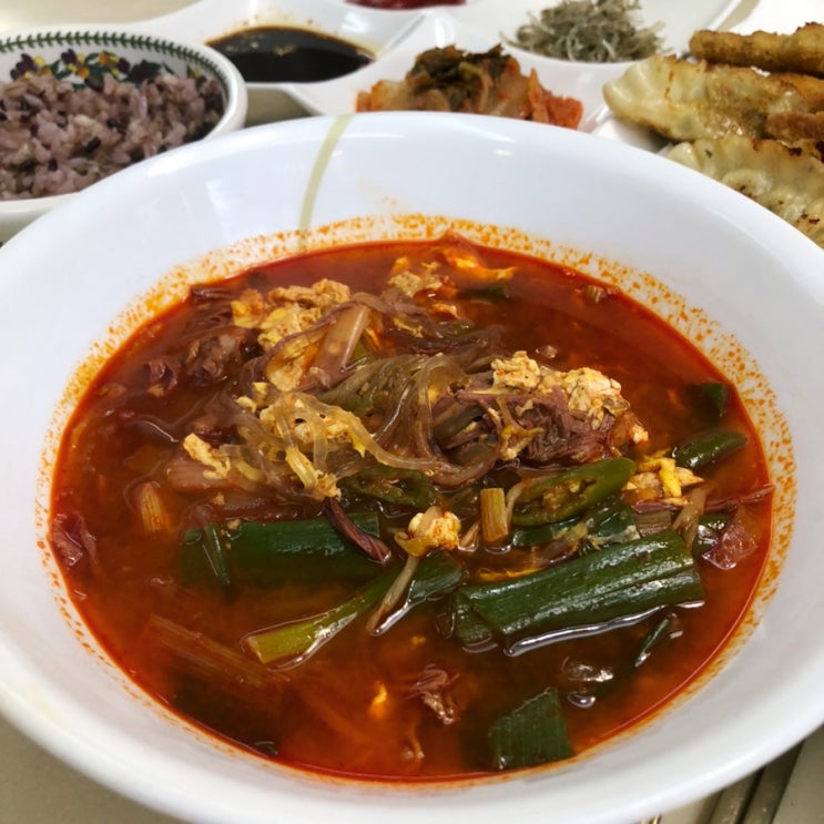  송도육개장맛집 편아담 육개장 밀키트 포장 대만족