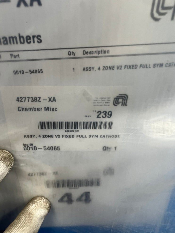  AMAT ASS'Y 4 ZONE V2 FIXED FULL SYM CATHODE 0010-54065