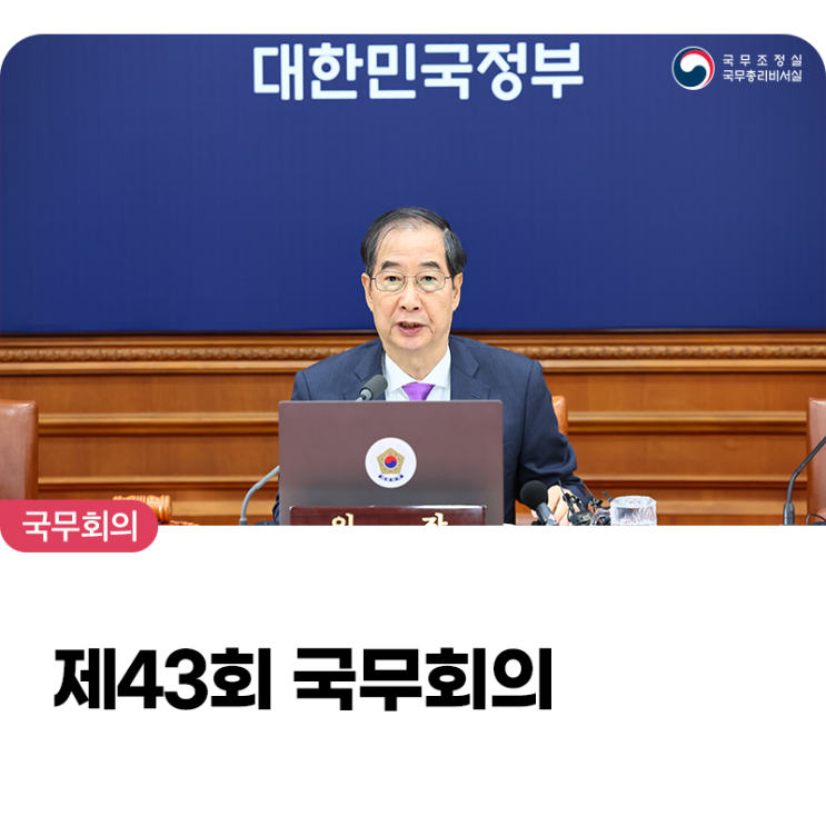 제43회 국무회의, <b>정부</b>는 <b>딥페이크 성범죄</b>에 대해 내년 3월... 