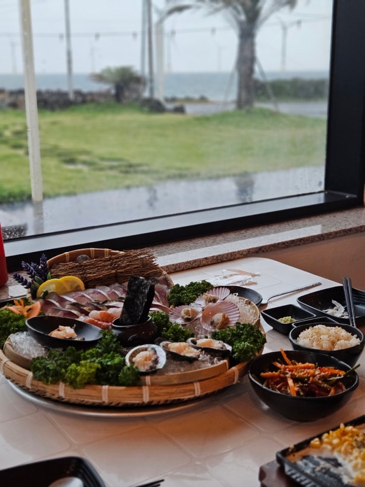  제주 한림 맛집 회질녘 고등어회 딱새우회 횟집 추천