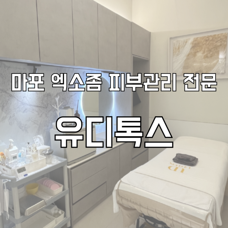  마포피부관리 체형관리 한방에 가능한 유디톡스