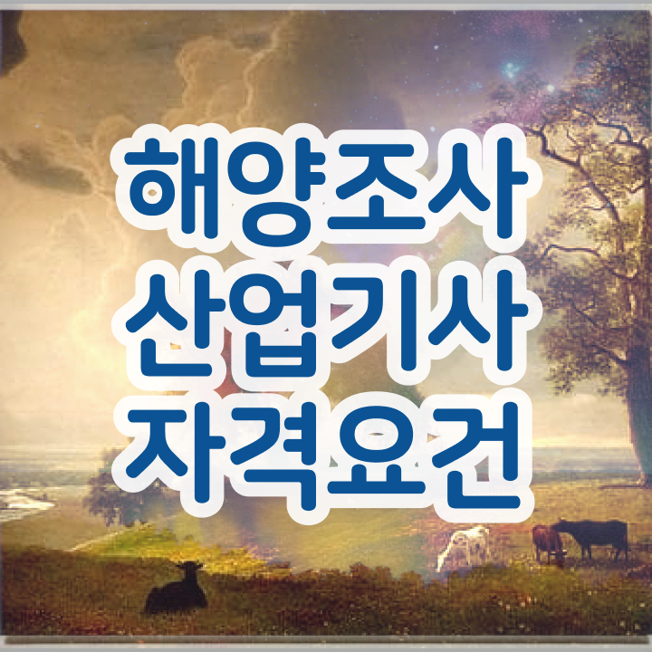  해양조사산업기사 후기 해양조사산업기사 취득자격 학점은행제로 빠르게 완료한 노하우