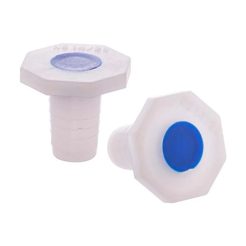  [플라스틱] 플라스틱 조인트 마개 PP Octagonal White & Blue Stopper