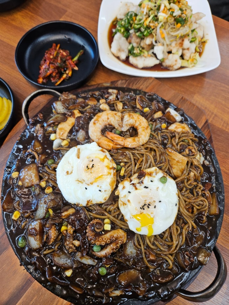 포천 맛집 고모리돌짜장 추천메뉴 돌짜장 유린육 국립수목원 근처 아기랑 외식하기 좋은 중식당