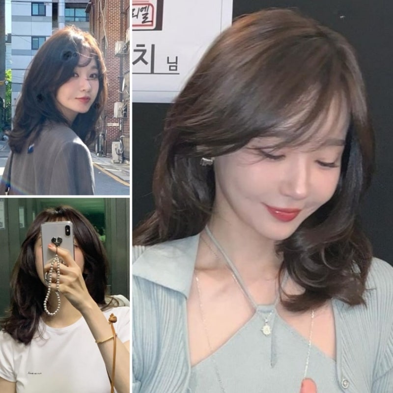 중단발레이어드컷 강민경 머리스타일 하고싶다면?