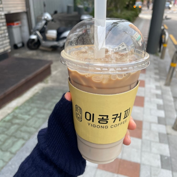  이공커피_메뉴 강서 우장산역 카페 솔직 후기