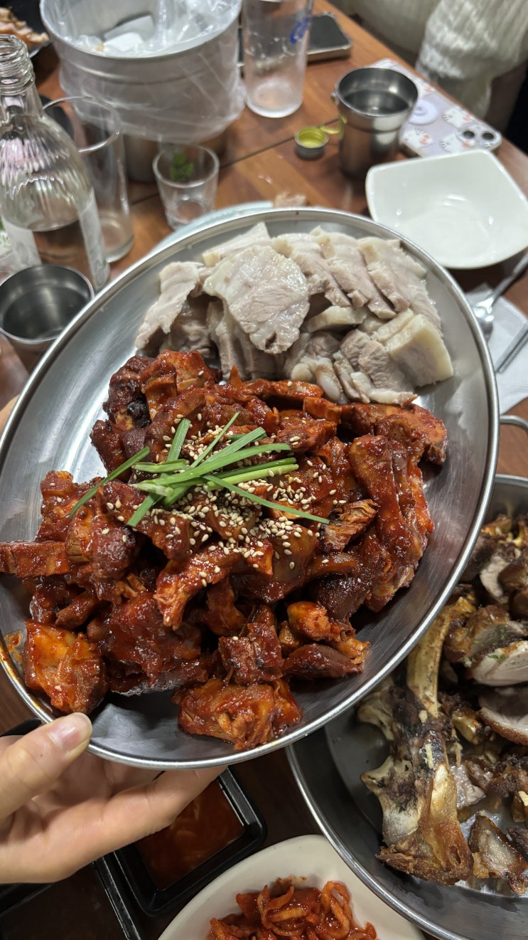  [청량리 족발 맛집] 튀김족발이 유명한 단체회식가능한 '홍능족발'