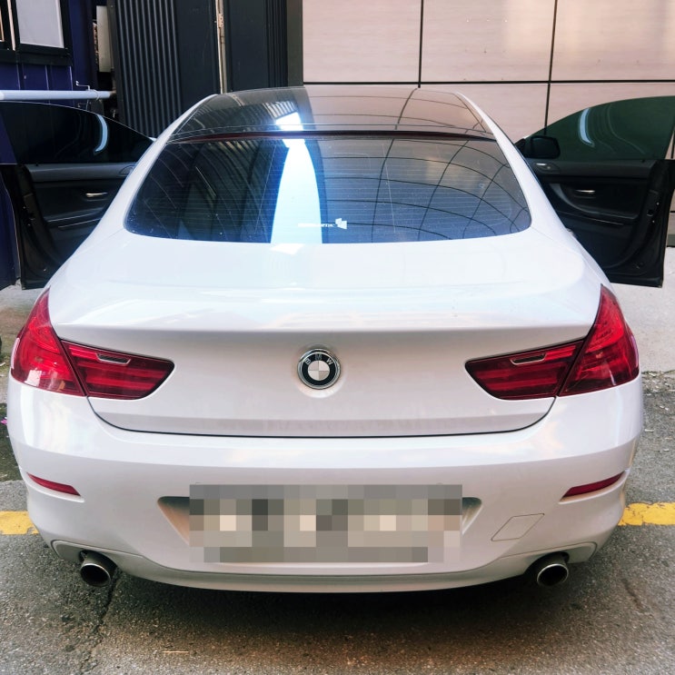  인천에바크리닝 계양 출장 bmw640d 차량 에어컨 청소 과정