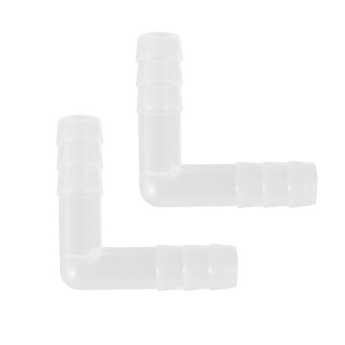  [플라스틱] L자형 플라스틱 튜브 커넥터 L Shape Tubing Connector