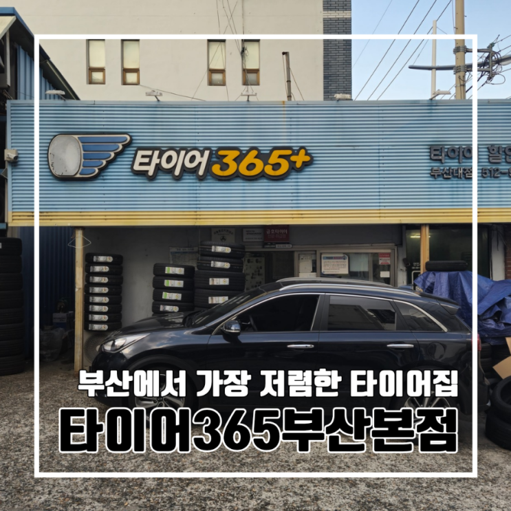  부산에서 가장 저렴한 타이어 365 플러스 부산대점 부산본점 l 위치 가격 가성비 최고 동백전