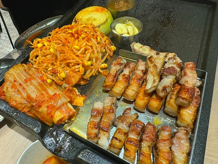  송도 삼겹살 추천 하남돼지집 송도센트럴파크점