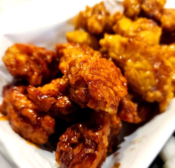 당산 맛집 영등포 술집 교촌치킨 잘 튀기네