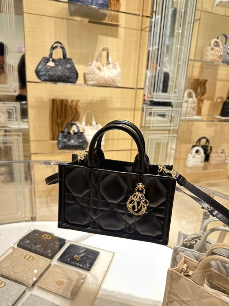  디올 북토트 미니백 블랙 Dior Book Tote 언박싱 후기 / 롯데백화점 웨딩멤버스 더블 마일리지 적립 / 프로포즈 가방 선물 / 명품 입문백 추천