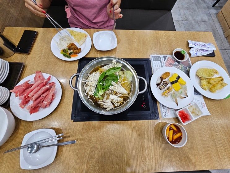  경산 샤브샤브 무한리필 맛집!! 샤브힐즈~