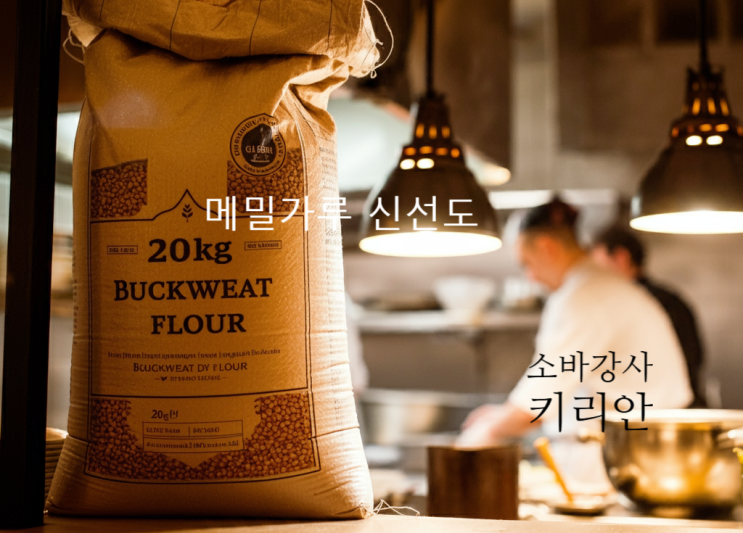  메밀가루 신선도 유지와 보관 방법과 팁