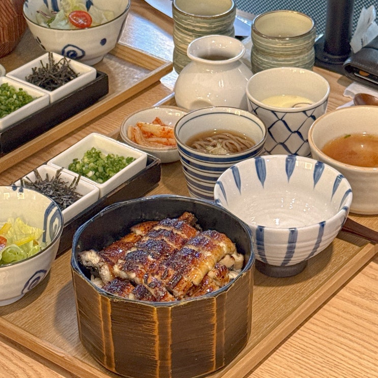  잠실 석촌호수 맛집 양산도 잠실점 주차 웨이팅 히츠마부시 후기