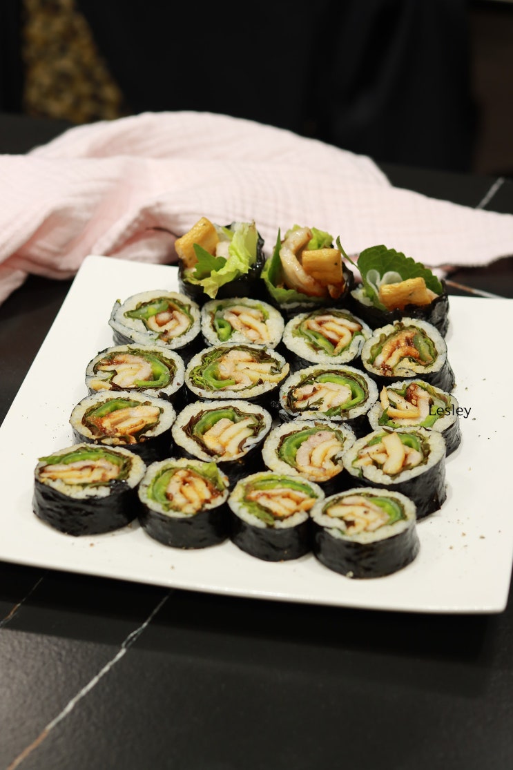 <b>언니네 산지직송</b> <b>덱스</b> 삼겹살김밥 만들기 삼겹살 요리 레시피
