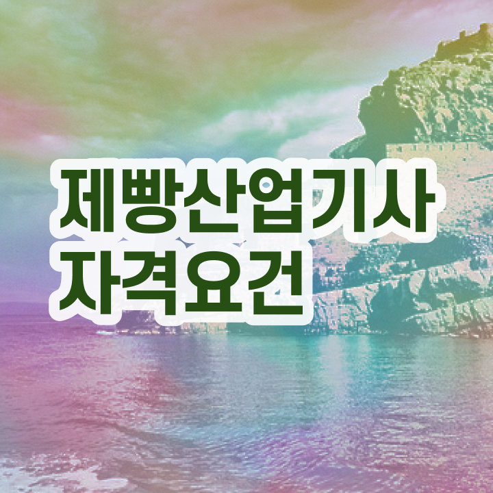  제빵산업기사 학은제 제빵산업기사 응시조건 독학으로 단기간에 성공한 노하우