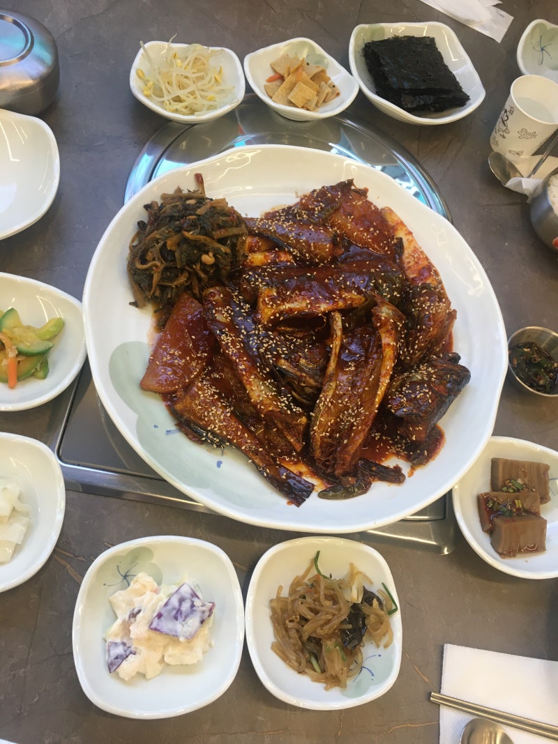 김미화 코다리찜 맛있어요