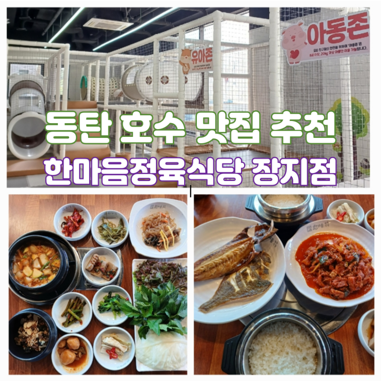 동탄호수 맛집 룸식당 키즈존 놀이방 한마음정육식당 동탄장지점 제육쌈밥정식 동탄호수 맛집 룸식당 키즈존 놀이방 한마음정육식당 동탄장지점 제육쌈밥정식