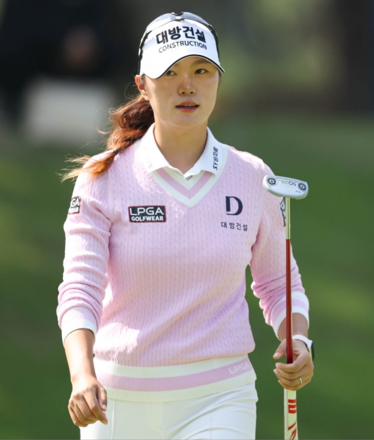 *<b>김민선</b>7-1포인트차 단독<b>선두</b>-2024 KLPGA 투어 "동부건설... 