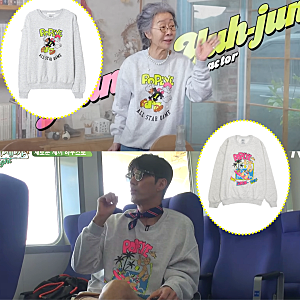 윤여정, 삼시세끼 차승원 뽀빠이 맨투맨 어디 거? 와일드 동키 올스타 서핑 스웻셔츠