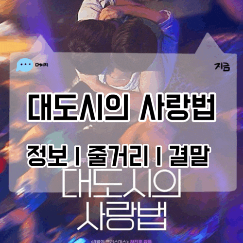 대도시의 사랑법 정보 줄거리 결말 한국 퀴어영화 추천