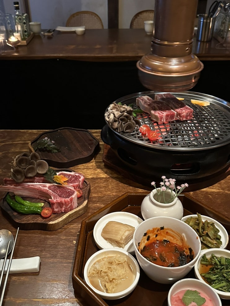  신용산 화양연화 양고기가 맛있던 용리단길 맛집