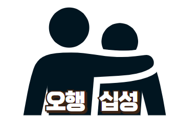  십성 보는 법, 오행과 함께
