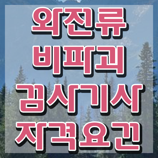  와전류비파괴검사기사 응시조건 인강으로 쉽고 빠르게 끝낸 비법