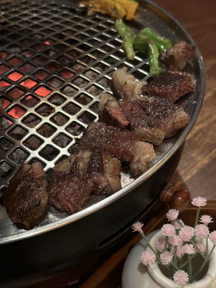  용산고기집 화양연화 신용산 데이트 맛집