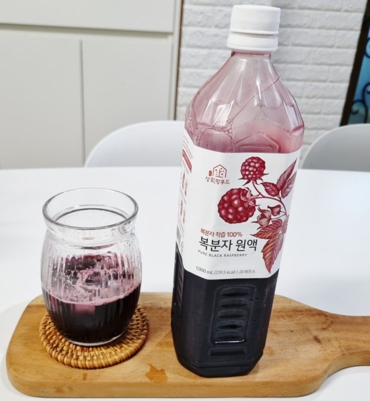  고창 상희팜푸드 첨가물 없는 복분자원액 소개
