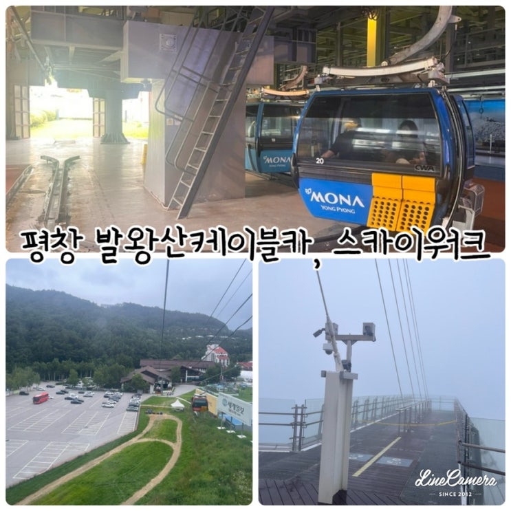 발왕산 관광케이블카타고 "발왕산스카이워크" 날씨 좋은날 강릉바다까지 보인다는 평창가볼만한곳