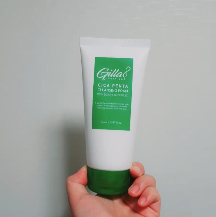  gilla8 시카 펜타 클렌징 폼 / 비건 제품