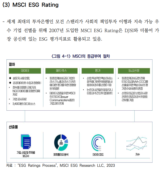  건설산업의 ESG 경영 정착을 위한 가이드라인 개발 연구7 _국내외 주ESG 성과지표 사례 및 시사점3