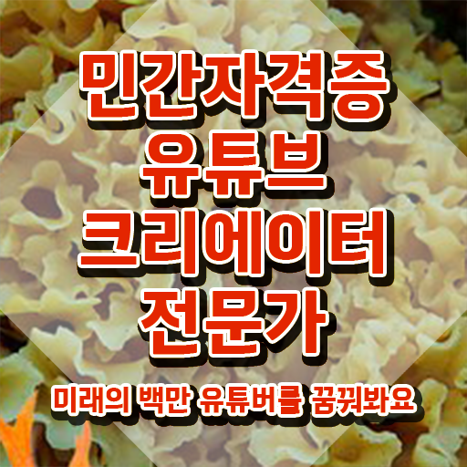  유튜브제작 , 유튜브크리에이터전문가 자격증 비용없이 온라인으로 학습한 후기 및 채용 정보