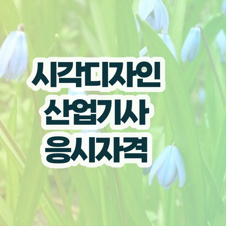  시각디자인산업기사 시험응시자격 학점은행제로 빠르게 준비한 노하우