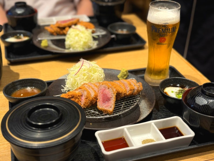  교토 규카츠 맛집 가츠규 후시미이나리 신사점 채끝등심 정식 후기