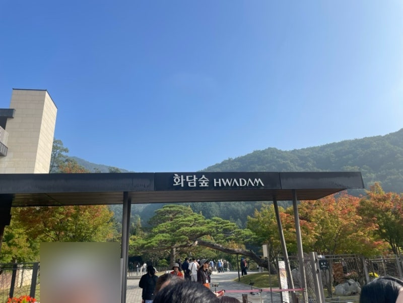 화담숲 단풍시기 가을 단풍 축제 예약방법 단체 입장권 예약방법 모노레일없이 가보기