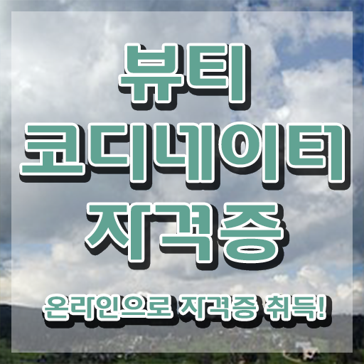  코디네이터구인구직 , 뷰티코디네이터 자격증 온라인으로 간단히 준비한 과정 추천합니다