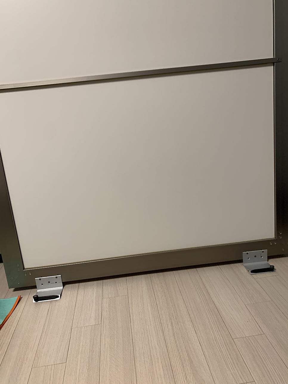 안양 떨어진 붙박이장문 슬라이딩도어 수리