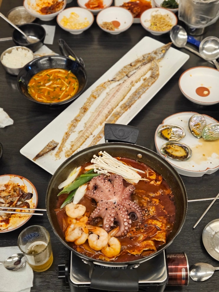  제주 애월 갈치조림 맛집 갈치포구 통갈치구이 후기