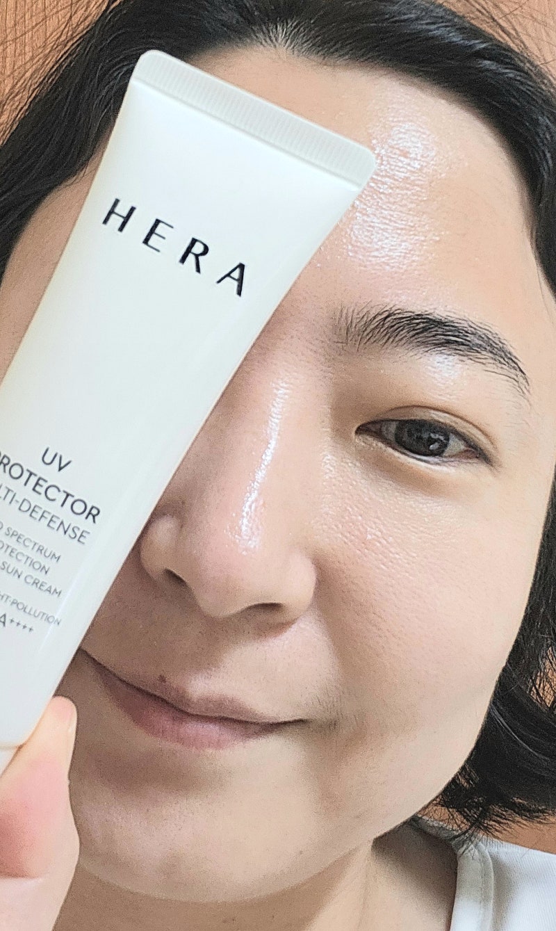 헤라 유브이 프로텍터 멀티 디펜스 자외선 차단과 주름개선 미백까지 3중 케어 데일리 선크....