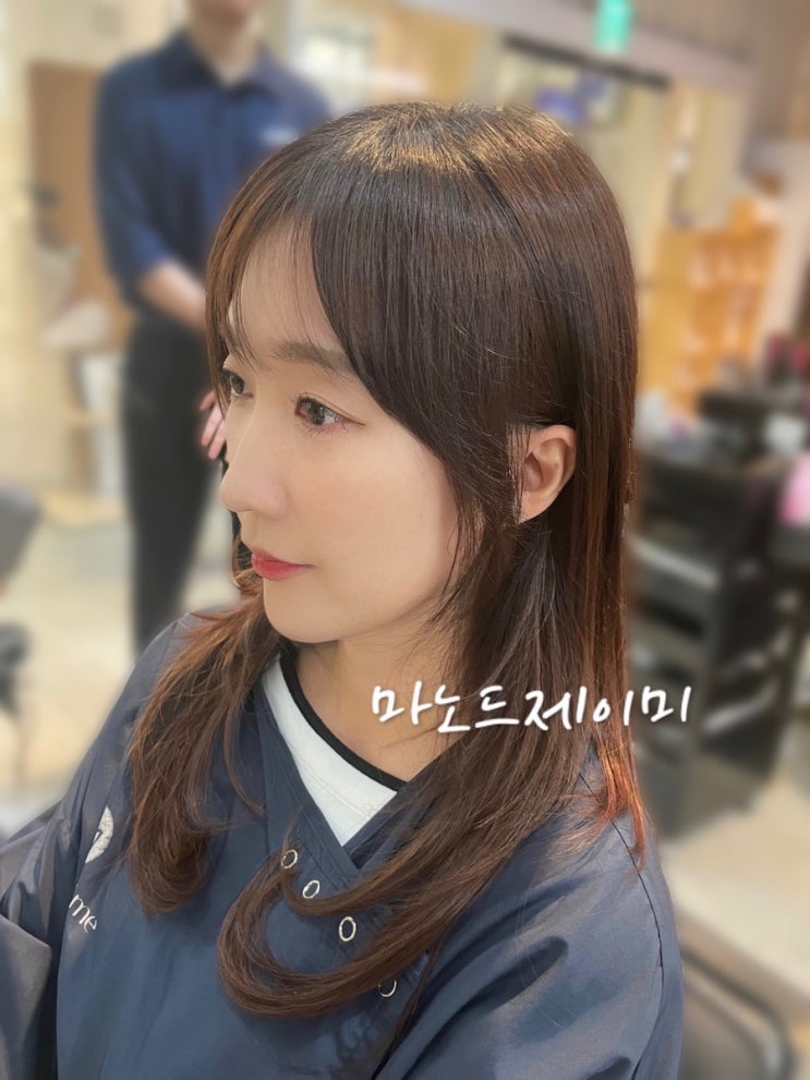  부산 용호동 미용실 열펌전문 서하실장 마노드제이미 W스퀘어 클리닉 추천