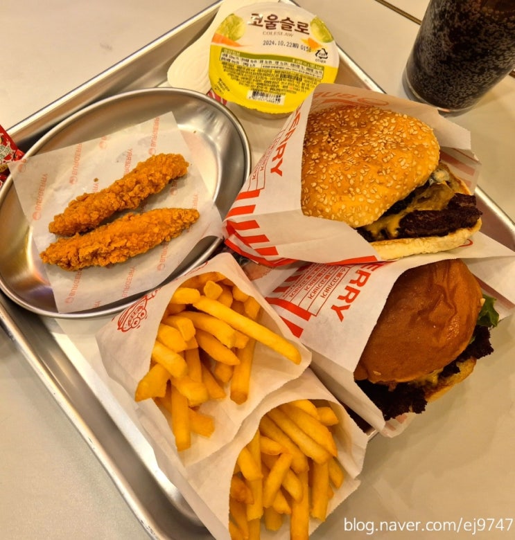  논산역맛집 버거리논산터미널점 논산수제버거 맛집 다녀왔어요